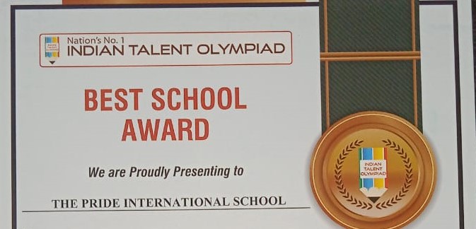 Olympiad award For Best School