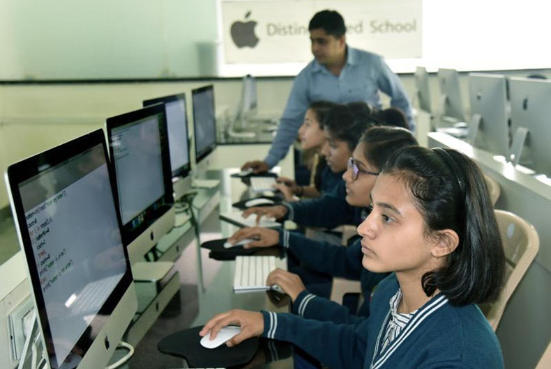 How Indian girls are learning coding so 'swiftly' with Apple.